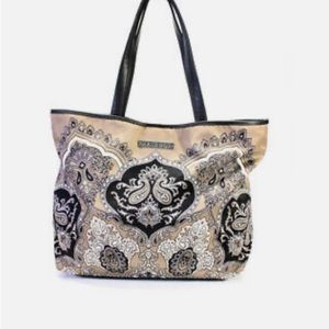 Hale Bob Paisley Multicolored Tote
